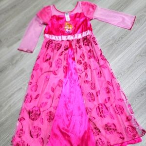 Disney Princess Sleeping Beauty AURORA Gown Dress 9-10T